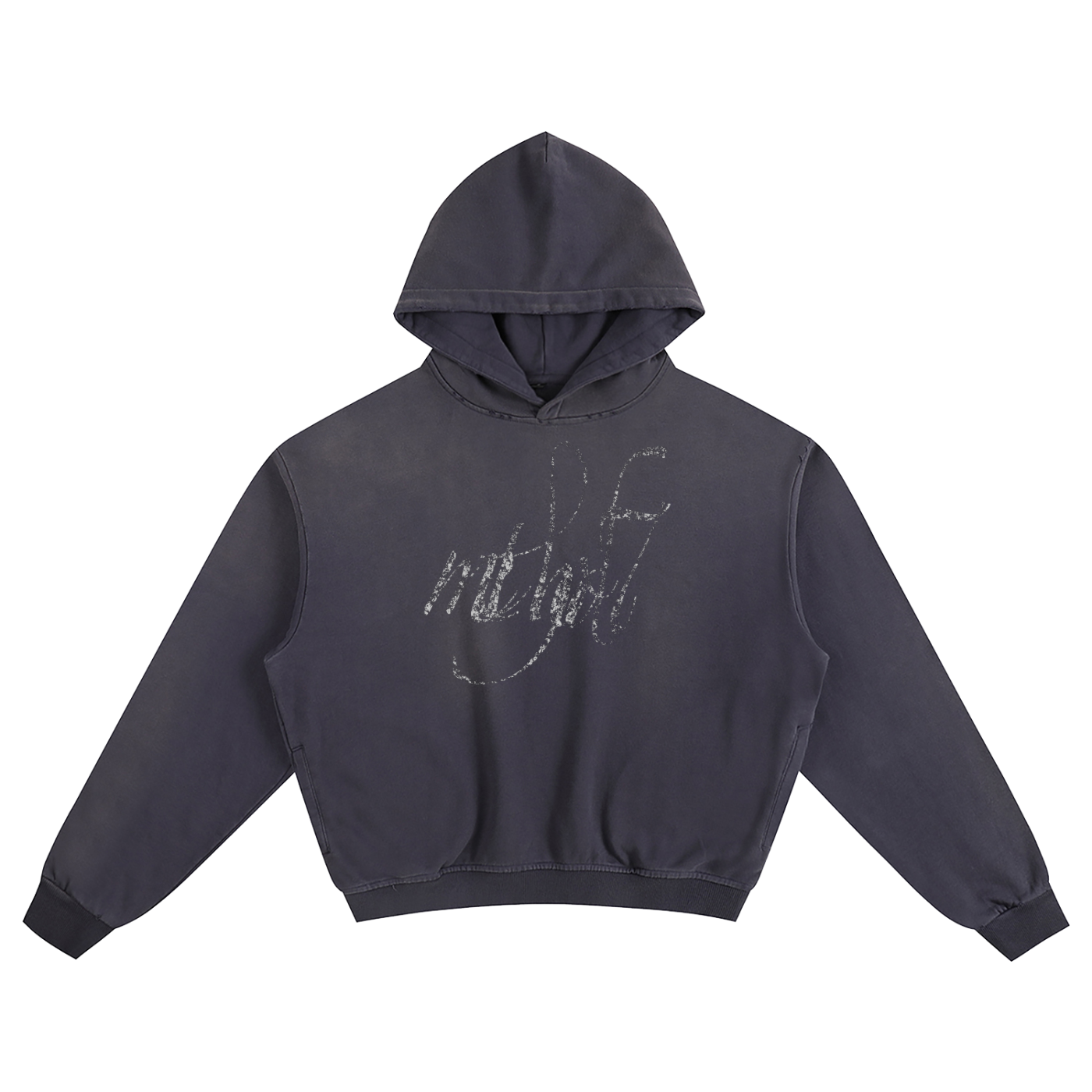 cursive,method7,hoodie,black,faded