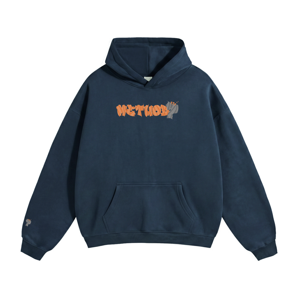 grey,brown,black,blue,darkblue,tiger,METHOD7,hoodie