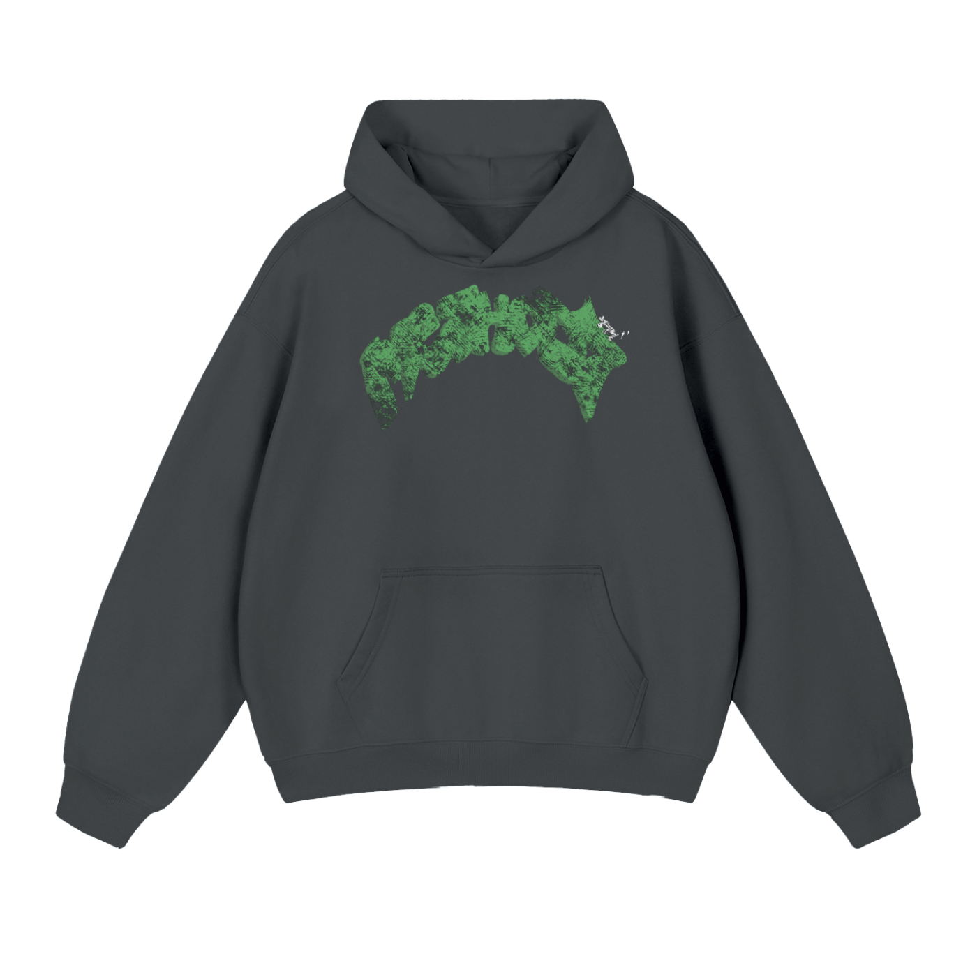 Green METHOD7 Heavyweight Hoodie